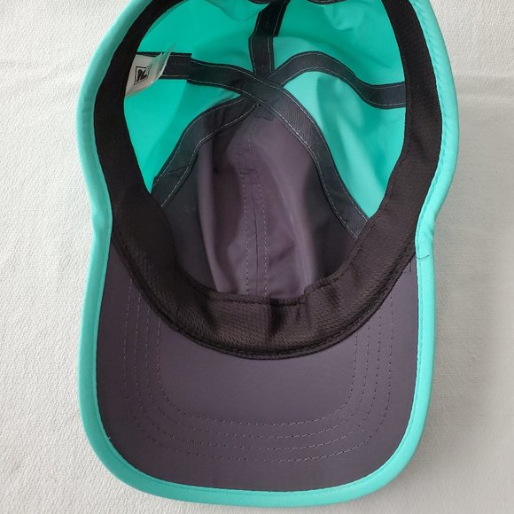 Fila Running Hat Adjustable Aqua and Grey - Picture 7 of 8